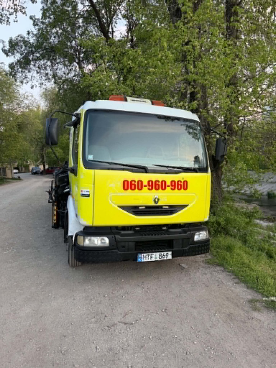Vulcanizare mobilă la marginea drumului în Bălți